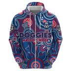 Personalised Bulldogs NAIDOC Week 2024 Hoodie Aussie Aboriginal Art