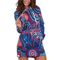 Personalised Bulldogs NAIDOC Week 2024 Hoodie Dress Aussie Aboriginal Art