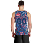 Personalised Bulldogs NAIDOC Week 2024 Men Tank Top Aussie Aboriginal Art