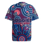 Personalised Bulldogs NAIDOC Week 2024 Rugby Jersey Aussie Aboriginal Art