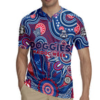 Personalised Bulldogs NAIDOC Week 2024 Rugby Jersey Aussie Aboriginal Art
