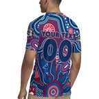 Personalised Bulldogs NAIDOC Week 2024 Rugby Jersey Aussie Aboriginal Art