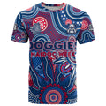 Personalised Bulldogs NAIDOC Week 2024 T Shirt Aussie Aboriginal Art