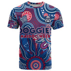 Personalised Bulldogs NAIDOC Week 2024 T Shirt Aussie Aboriginal Art