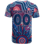 Personalised Bulldogs NAIDOC Week 2024 T Shirt Aussie Aboriginal Art