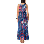 Personalised Bulldogs NAIDOC Week 2024 Tank Maxi Dress Aussie Aboriginal Art