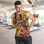 Custom Australia Father's Day Men Tank Top Aboriginal Father and Son