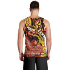 Custom Australia Father's Day Men Tank Top Aboriginal Father and Son