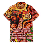 Custom Father's Day Australia Family Matching Mermaid Dress and Hawaiian Shirt Best Dad Ever Aboriginal Art