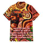 Custom Father's Day Australia Family Matching Off The Shoulder Long Sleeve Dress and Hawaiian Shirt Best Dad Ever Aboriginal Art