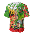 Personalised Mascot Raiders ANZAC Baseball Jersey Lest We Forget
