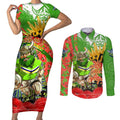 Personalised Mascot Raiders ANZAC Couples Matching Short Sleeve Bodycon Dress and Long Sleeve Button Shirt Lest We Forget