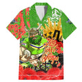 Personalised Mascot Raiders ANZAC Family Matching Mermaid Dress and Hawaiian Shirt Lest We Forget