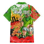 Personalised Mascot Raiders ANZAC Family Matching Mermaid Dress and Hawaiian Shirt Lest We Forget