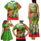 Personalised Mascot Raiders ANZAC Family Matching Tank Maxi Dress and Hawaiian Shirt Lest We Forget