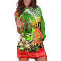 Personalised Mascot Raiders ANZAC Hoodie Dress Lest We Forget