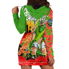 Personalised Mascot Raiders ANZAC Hoodie Dress Lest We Forget