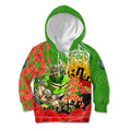 Personalised Mascot Raiders ANZAC Kid Hoodie Lest We Forget