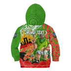 Personalised Mascot Raiders ANZAC Kid Hoodie Lest We Forget