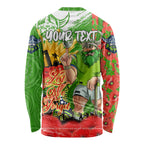 Personalised Mascot Raiders ANZAC Long Sleeve Shirt Lest We Forget