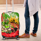 Personalised Mascot Raiders ANZAC Luggage Cover Lest We Forget