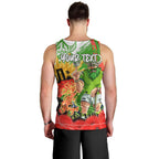 Personalised Mascot Raiders ANZAC Men Tank Top Lest We Forget