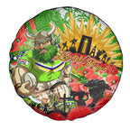 Personalised Mascot Raiders ANZAC Spare Tire Cover Lest We Forget