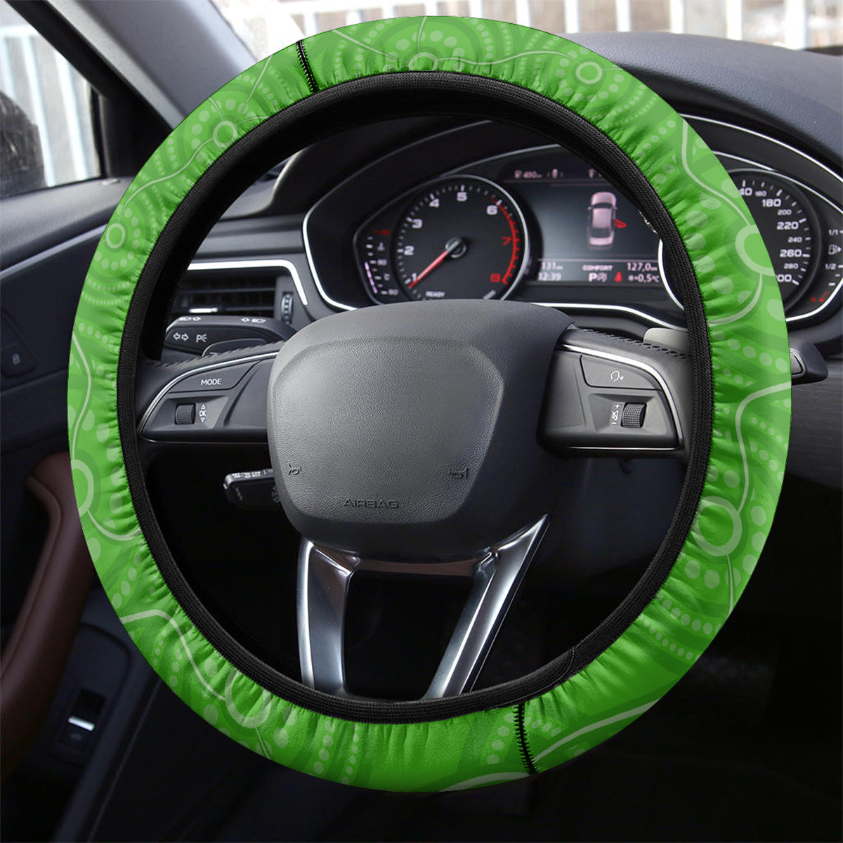 Mascot Raiders ANZAC Steering Wheel Cover Lest We Forget