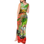 Personalised Mascot Raiders ANZAC Tank Maxi Dress Lest We Forget