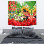 Personalised Mascot Raiders ANZAC Tapestry Lest We Forget
