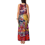 Personalised Australia Rugby Broncos ANZAC Tank Maxi Dress Brisbane Scratch Style