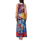 Personalised Australia Rugby Bulldogs ANZAC Tank Maxi Dress Canterbury-Bankstown Scratch Style