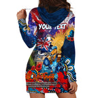 Personalised Australia Rugby Titans ANZAC Hoodie Dress Gold Coast Scratch Style