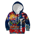Personalised Australia Rugby Titans ANZAC Kid Hoodie Gold Coast Scratch Style