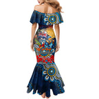 Personalised Australia Rugby Titans ANZAC Mermaid Dress Gold Coast Scratch Style