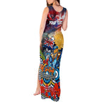 Personalised Australia Rugby Titans ANZAC Tank Maxi Dress Gold Coast Scratch Style