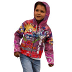Personalised Australia Rugby Sea Eagles ANZAC Kid Hoodie Manly-Warringah Scratch Style