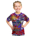 Personalised Australia Rugby Storm ANZAC Kid T Shirt Melbourne Scratch Style