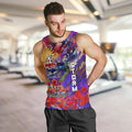 Personalised Australia Rugby Storm ANZAC Men Tank Top Melbourne Scratch Style