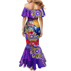 Personalised Australia Rugby Storm ANZAC Mermaid Dress Melbourne Scratch Style