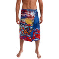 Personalised Australia Rugby Knights ANZAC Lavalava Newcastle Scratch Style