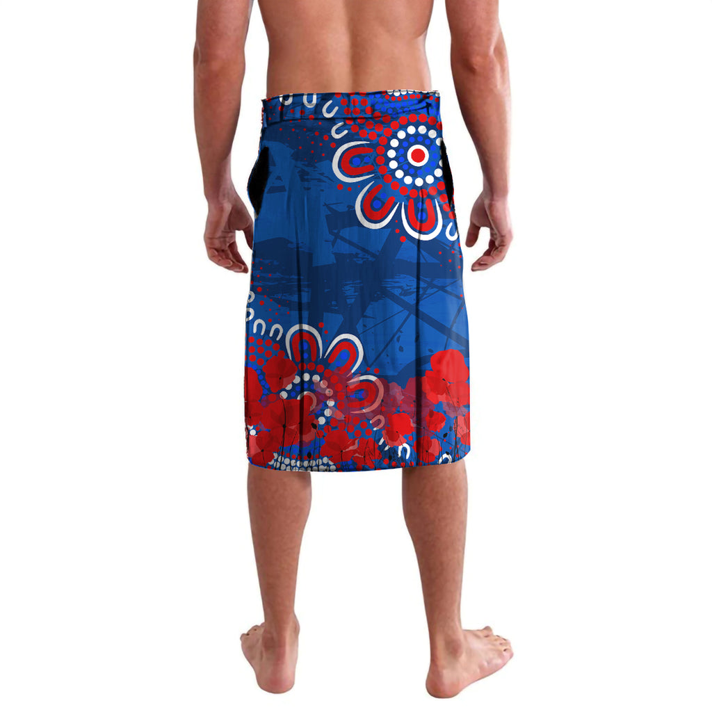 Personalised Australia Rugby Knights ANZAC Lavalava Newcastle Scratch Style