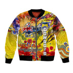 Personalised Australia Rugby Cowboys ANZAC Bomber Jacket North Queensland Scratch Style