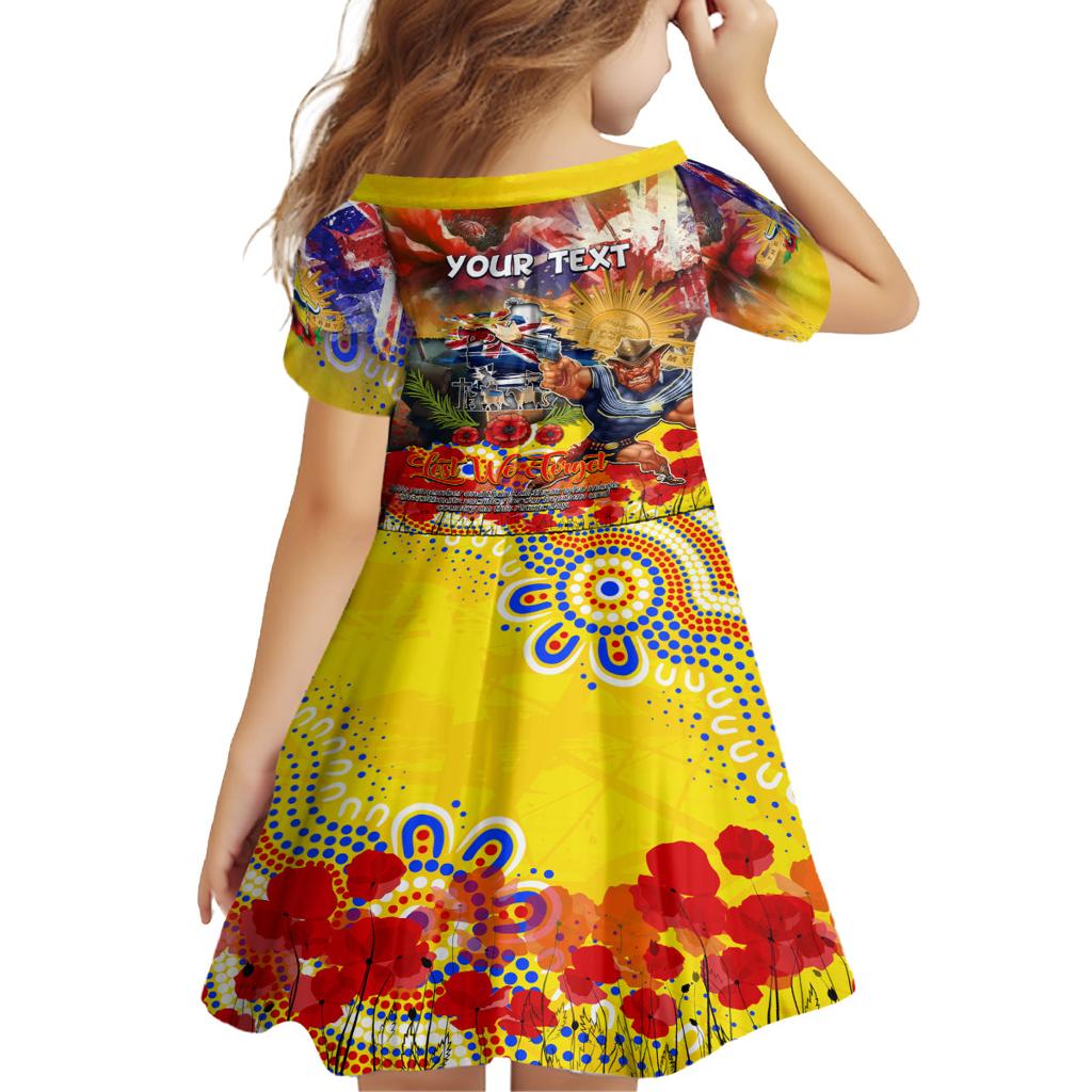 Personalised Australia Rugby Cowboys ANZAC Family Matching Off Shoulder Maxi Dress and Hawaiian Shirt North Queensland Scratch Style