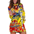 Personalised Australia Rugby Cowboys ANZAC Hoodie Dress North Queensland Scratch Style