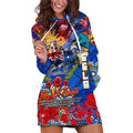 Personalised Australia Rugby Eels ANZAC Hoodie Dress Parramatta Scratch Style