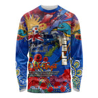 Personalised Australia Rugby Eels ANZAC Long Sleeve Shirt Parramatta Scratch Style