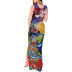 Personalised Australia Rugby Eels ANZAC Tank Maxi Dress Parramatta Scratch Style
