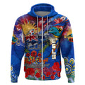 Personalised Australia Rugby Eels ANZAC Zip Hoodie Parramatta Scratch Style