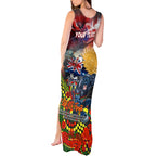 Personalised Australia Rugby Panthers ANZAC Tank Maxi Dress Penrith Scratch Style